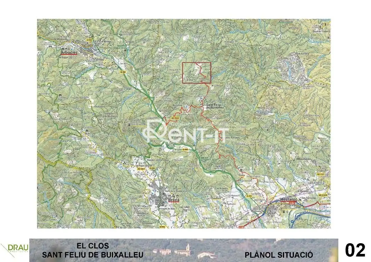 Terreno residencial en venta en Sant Feliu de Buixalleu, imagen 3