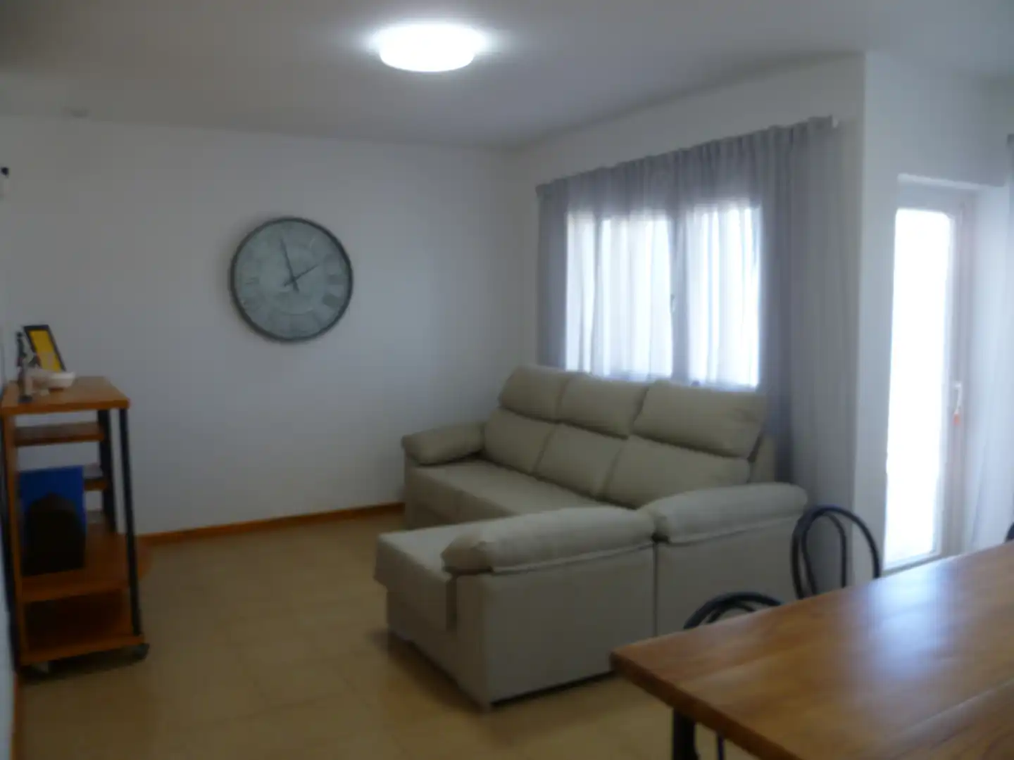 Wohnzimmer von Einfamilien-Reihenhaus zur Miete in San Cristóbal de la Laguna mit Terrasse, Möbliert und Ofen
