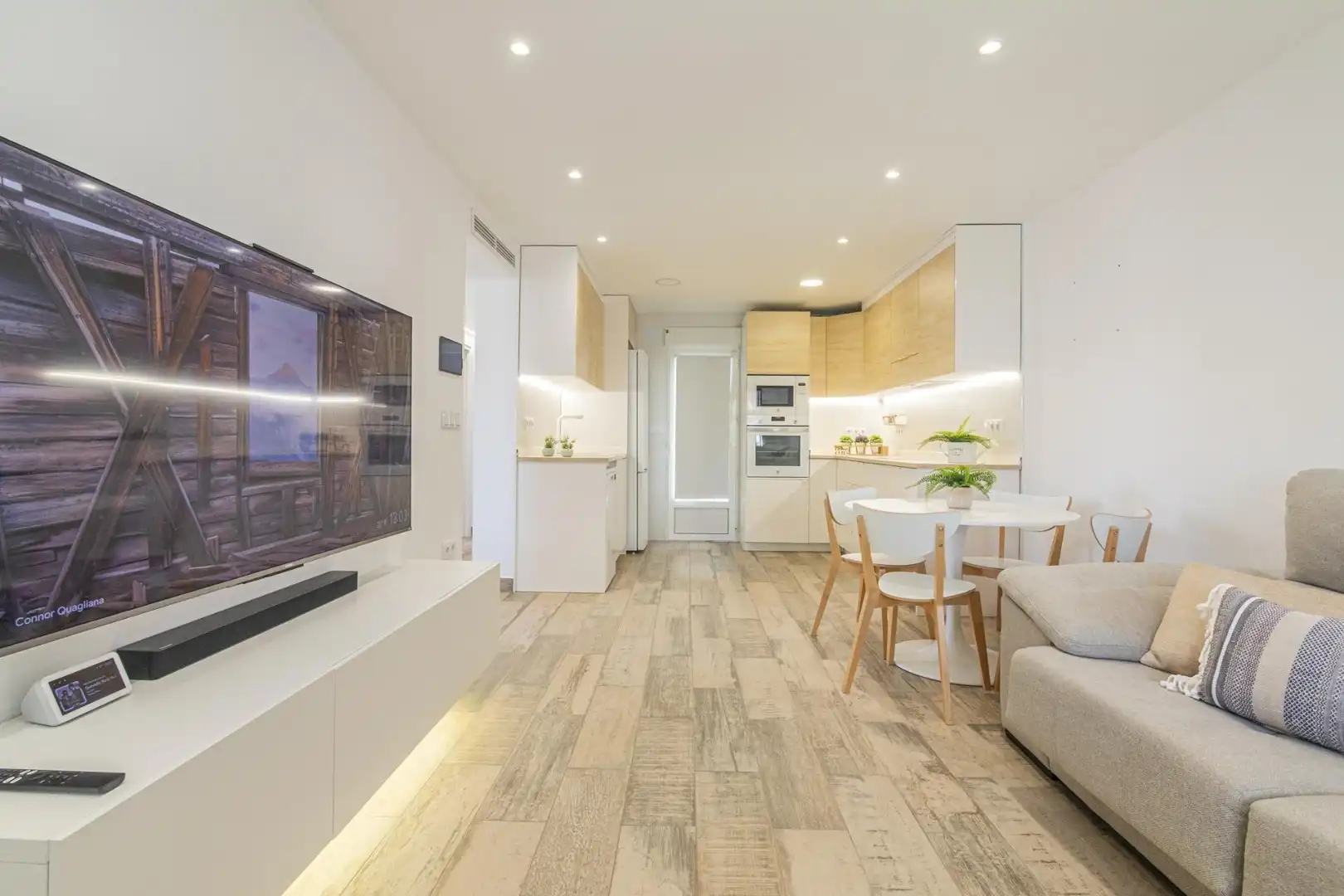 Sala de estar de Casa o chalet en venta en San Fulgencio con Aire acondicionado, Calefacción y Jardín privado