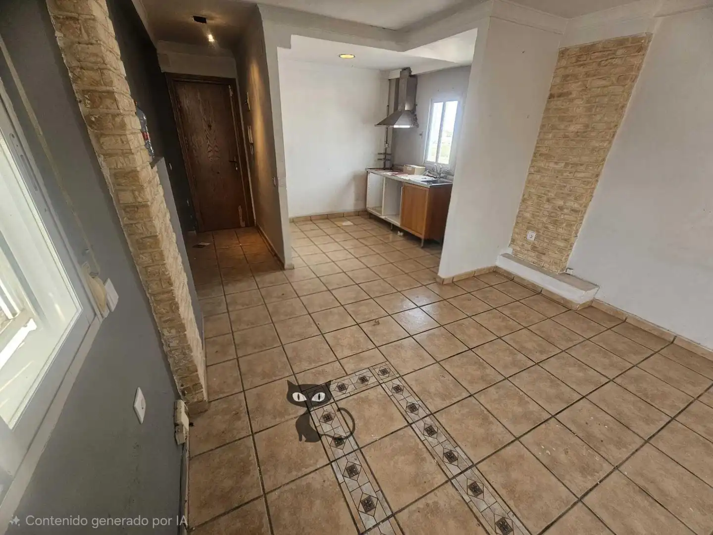Cocina de Ático en venta en Benetússer con Terraza y Jacuzzi