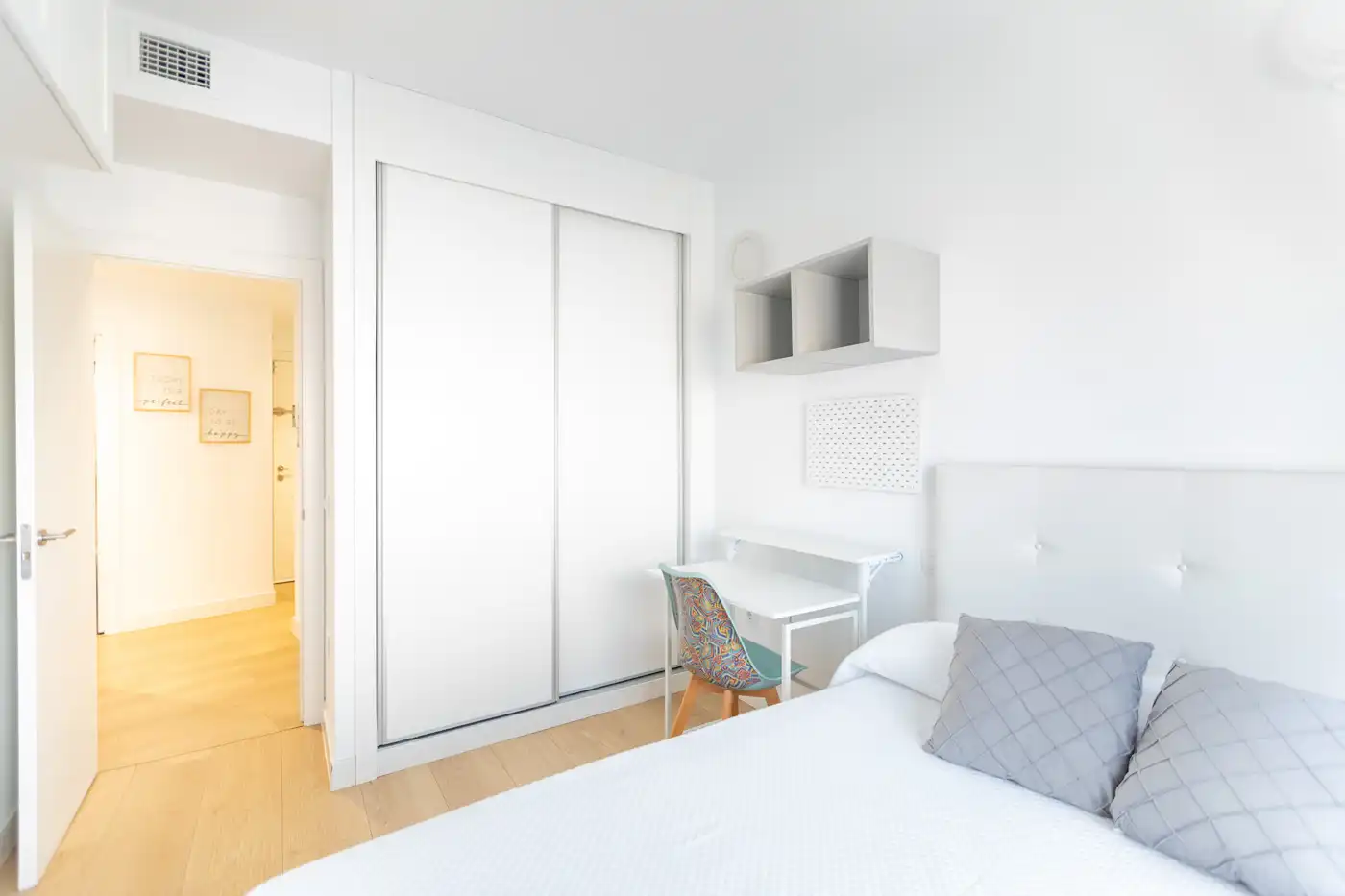 Schlafzimmer von Wohnung zur Miete in Alcorcón mit Heizung, Möbliert und Ofen