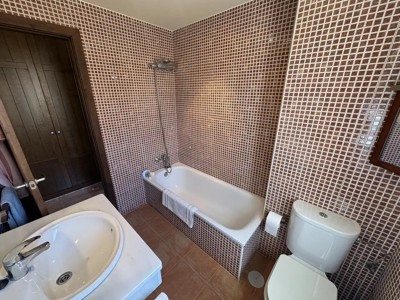 Bathroom of Apartments for sale in Vera  with Air Conditioner, Terrace and Swimming Pool