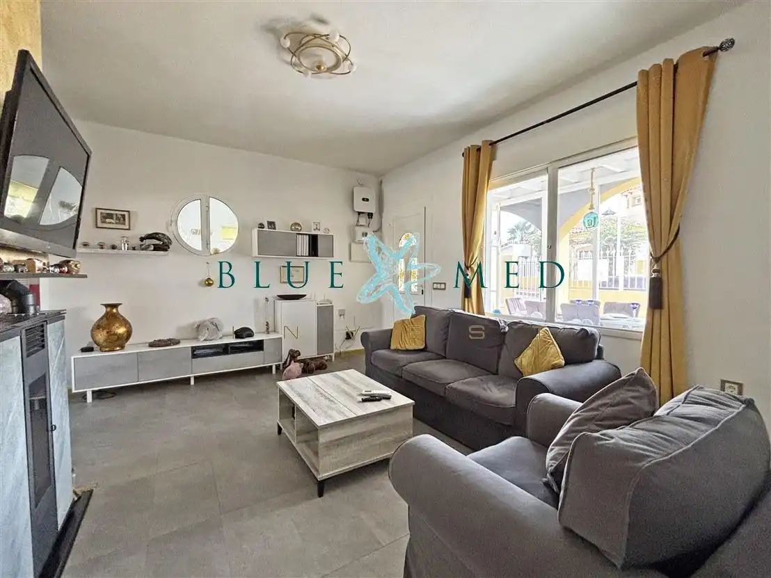 Living room of Houses for sale in Mazarrón  with Air Conditioner, Heating and Private garden