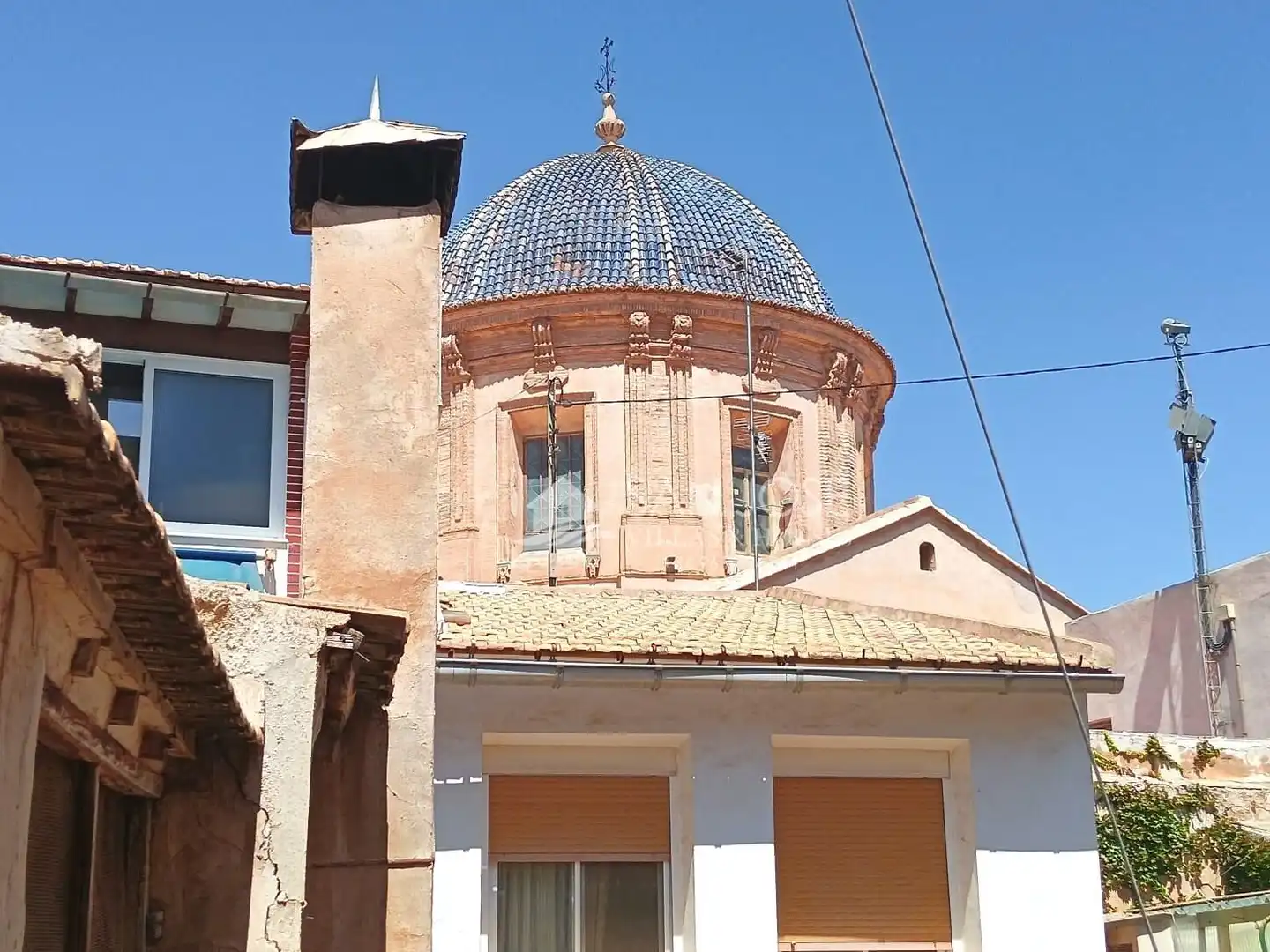 Vista exterior de Casa o xalet en venda en Aspe amb Terrassa i Balcó