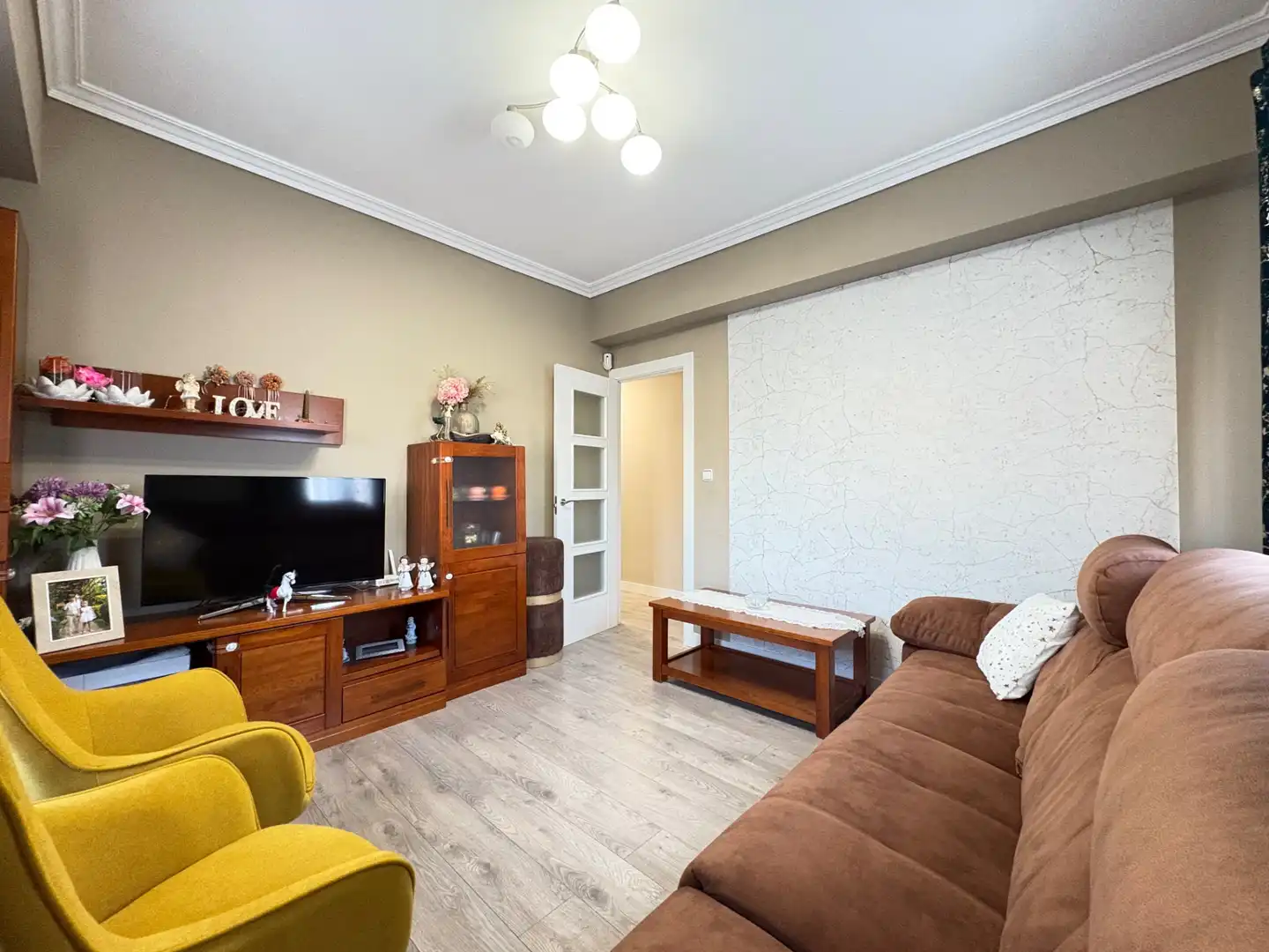 Sala de estar de Piso en venta en Arnedo con Calefacción, Trastero y Amueblado