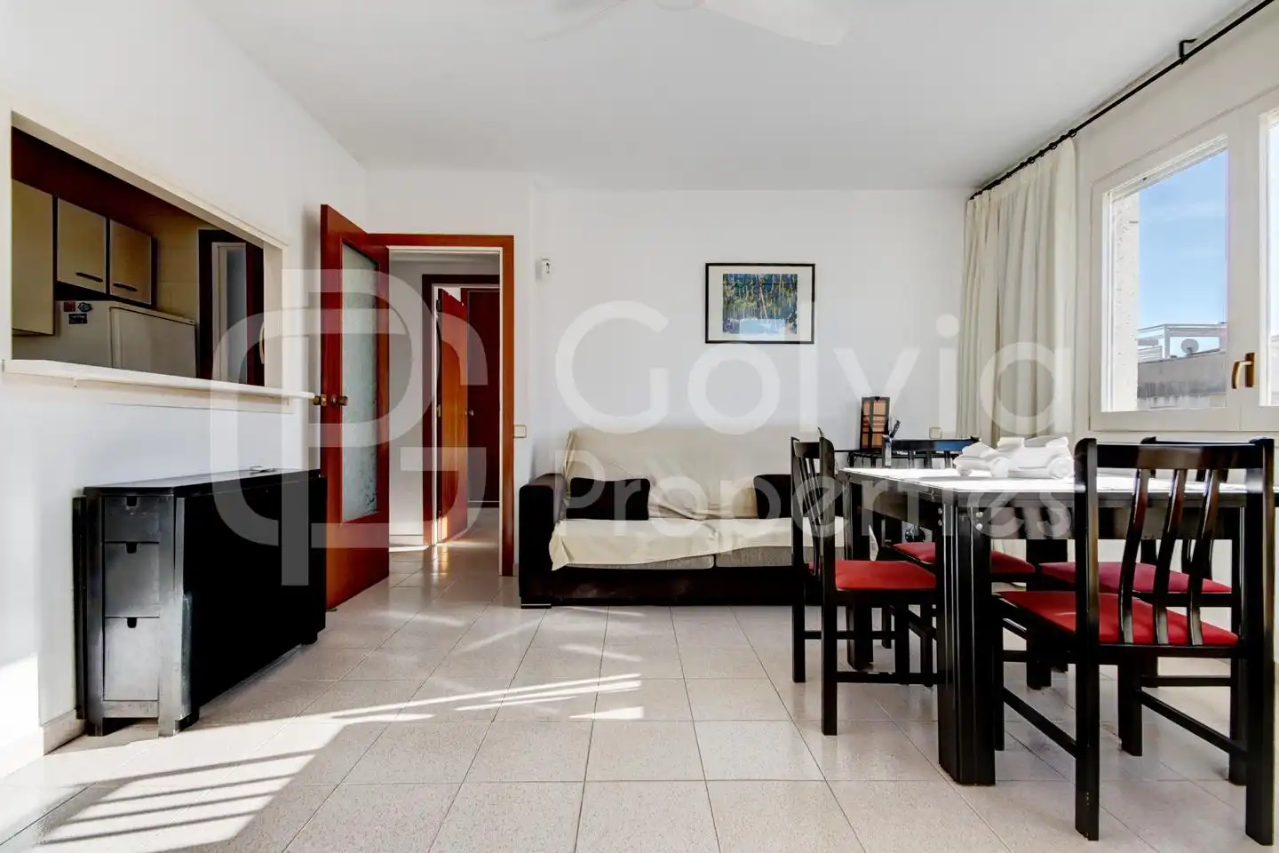 Sala de estar de Piso en venta en Calafell con Amueblado, Balcón y Alarma
