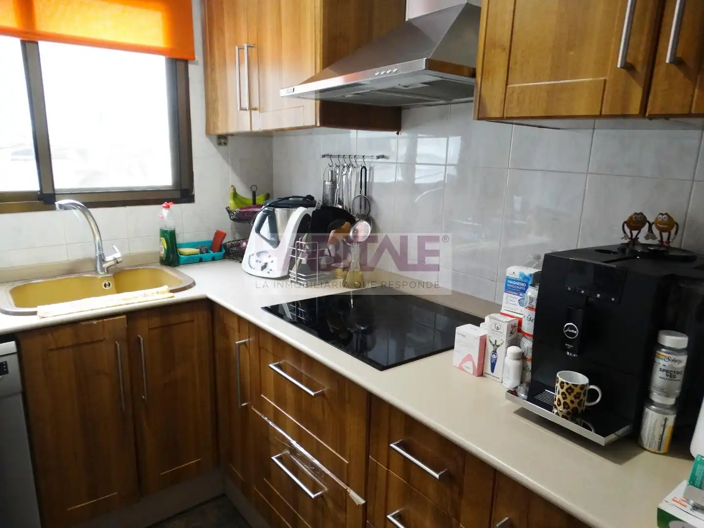 Cocina de Casa adosada en venta en Xàtiva con Terraza y Trastero