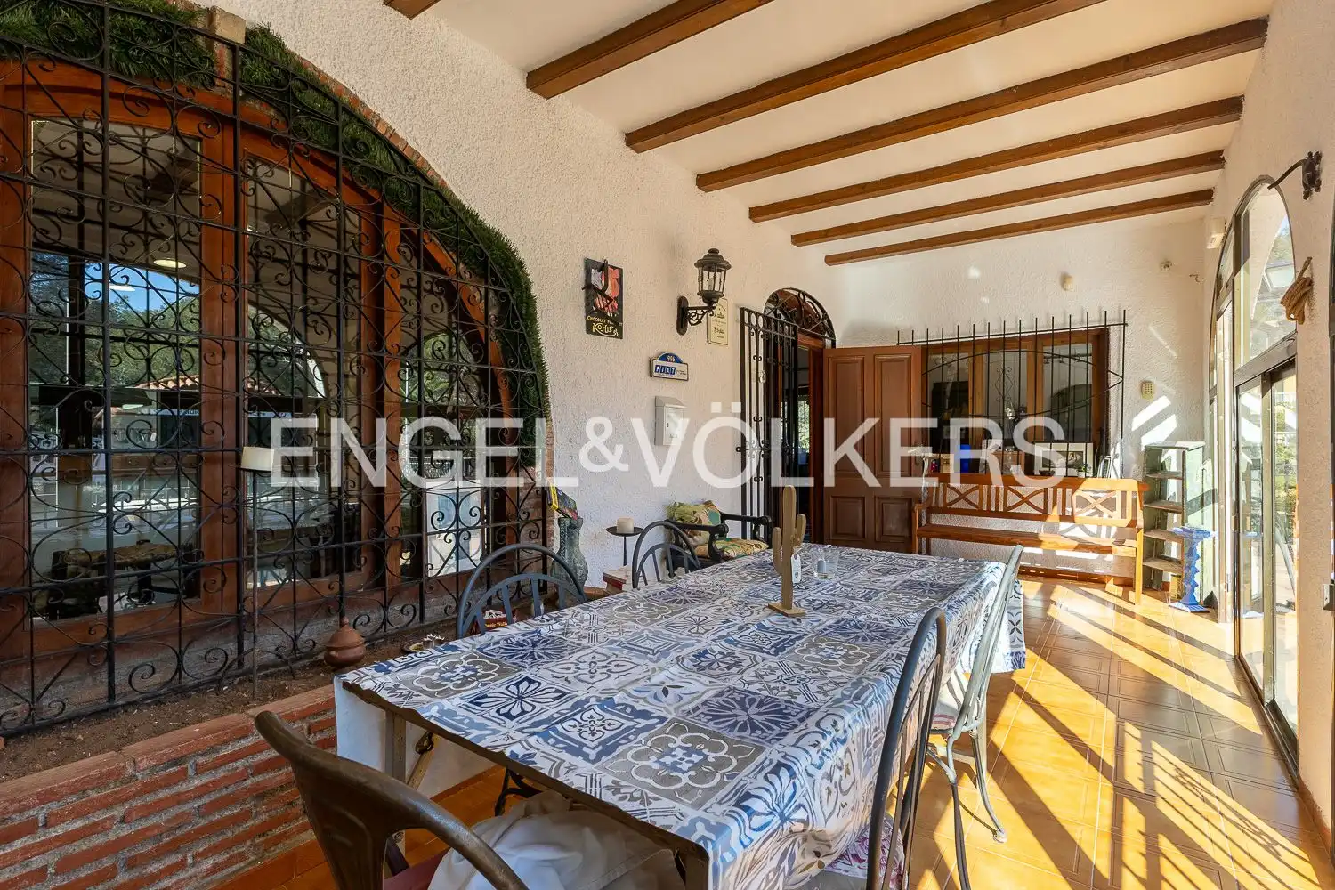 Comedor de Casa o chalet en venta en La Font d'en Carròs con Aire acondicionado, Calefacción y Jardín privado