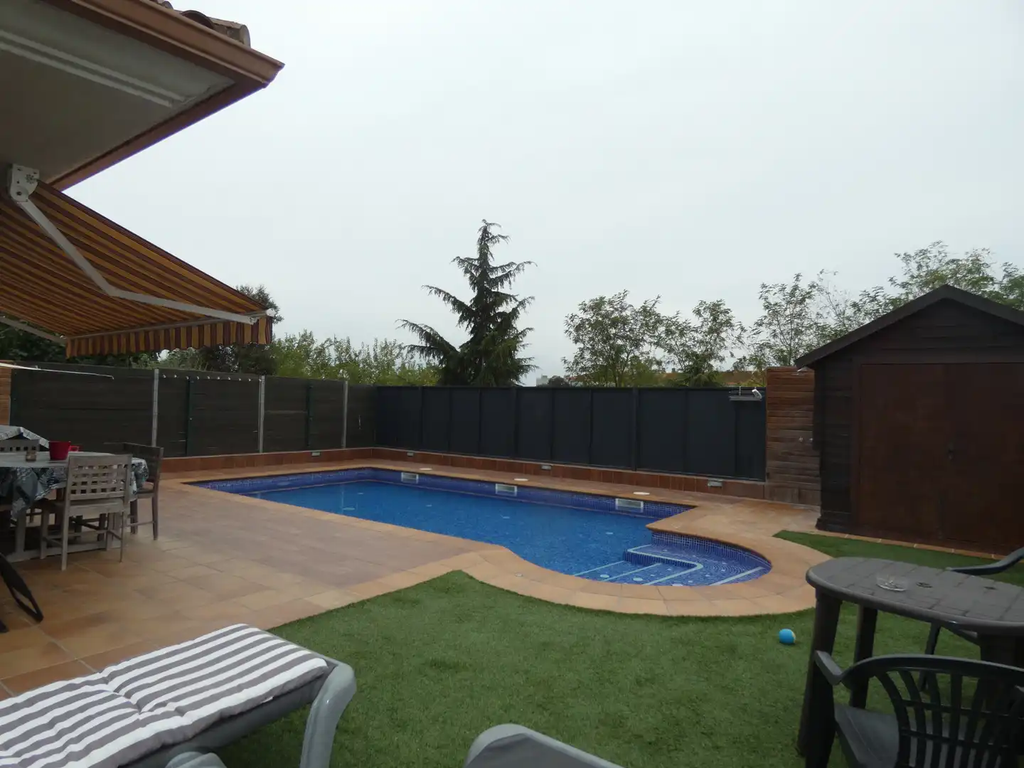 Swimming pool of Houses for sale in Llagostera  with Air Conditioner, Heating and Private garden