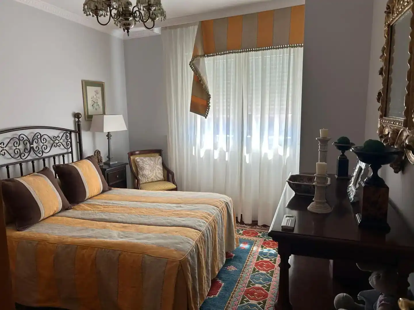 Schlafzimmer von Wohnung zum Verkauf in Curtis mit Balkon