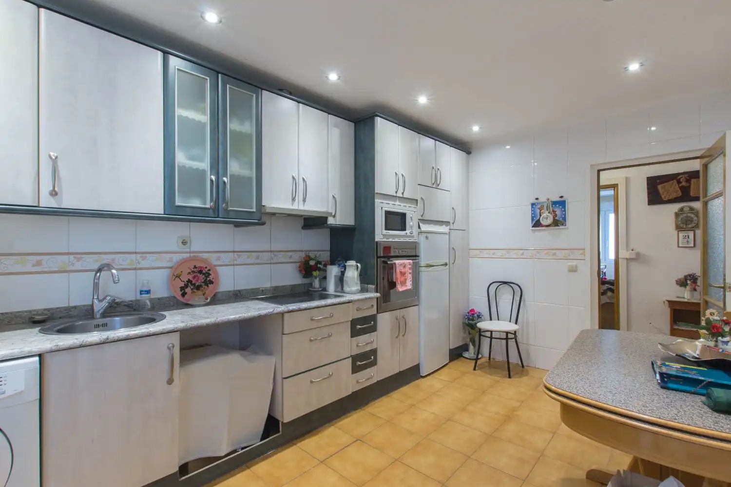 Kitchen of Flat for sale in  Pamplona / Iruña  with Heating and Balcony