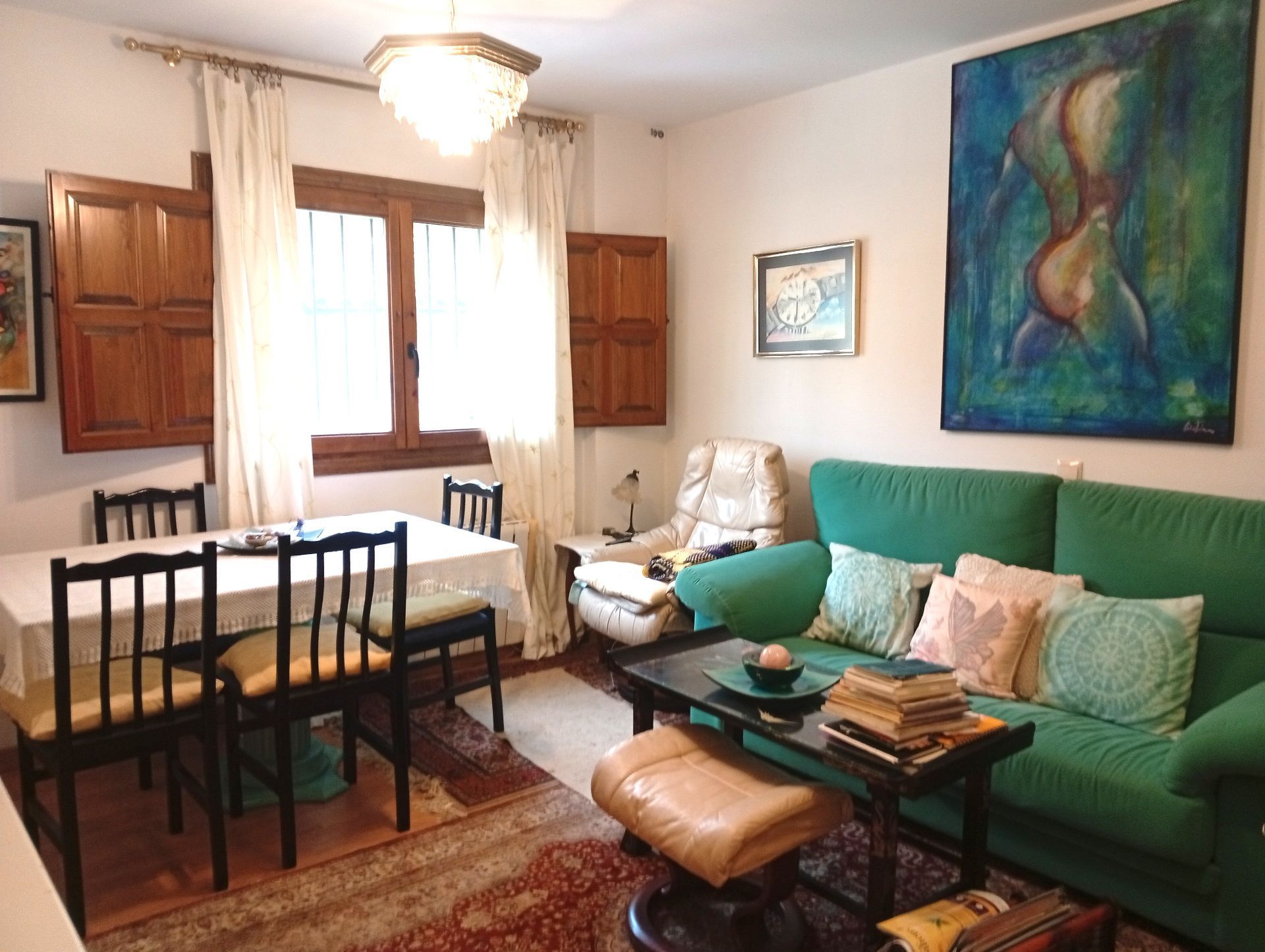 Wohnzimmer von Wohnung zum Verkauf in Villanueva de la Vera mit Heizung