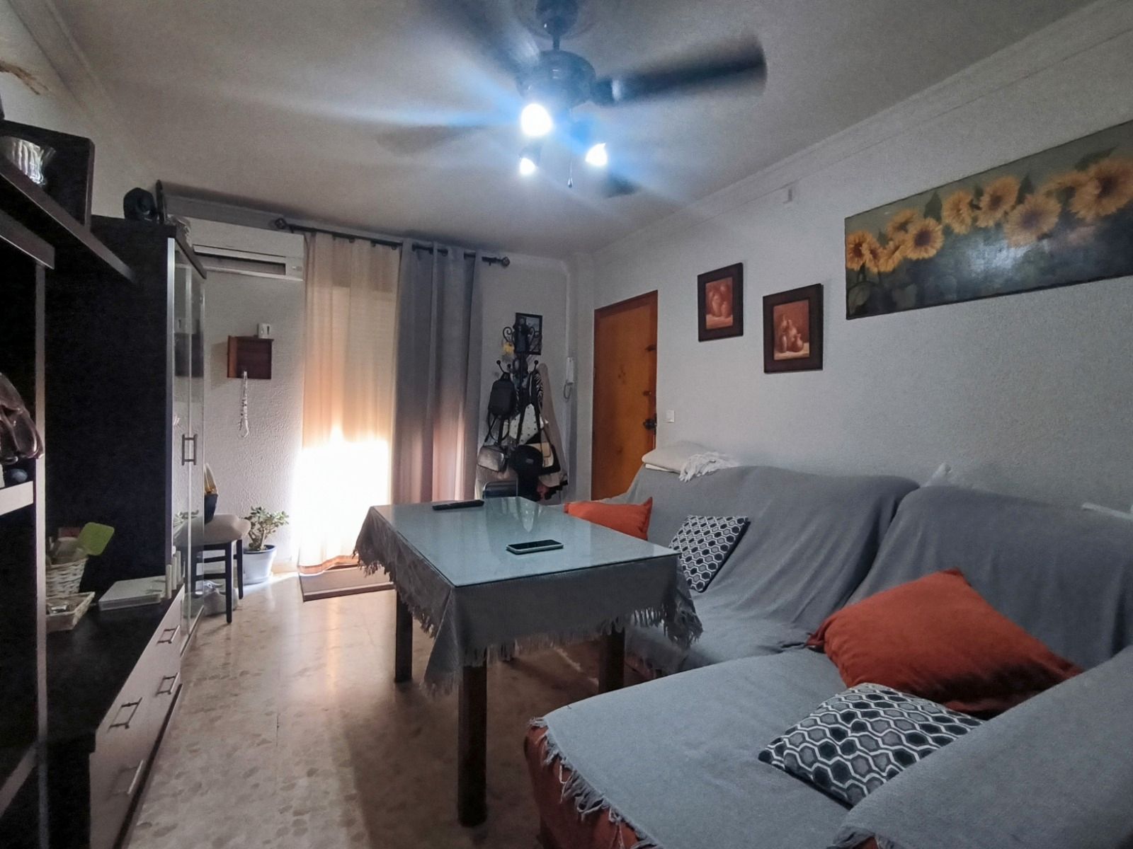 Living room of Flat for sale in Utrera  with Air Conditioner and Heating