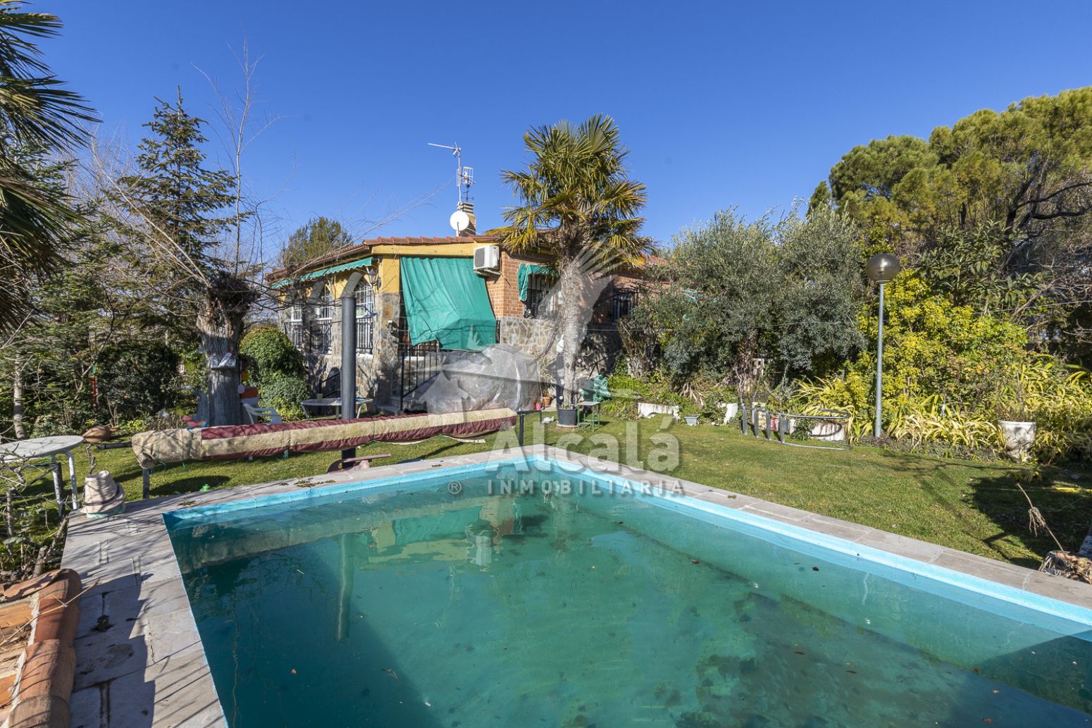 Garden of House or chalet for sale in Valdeavero  with Air Conditioner, Heating and Terrace