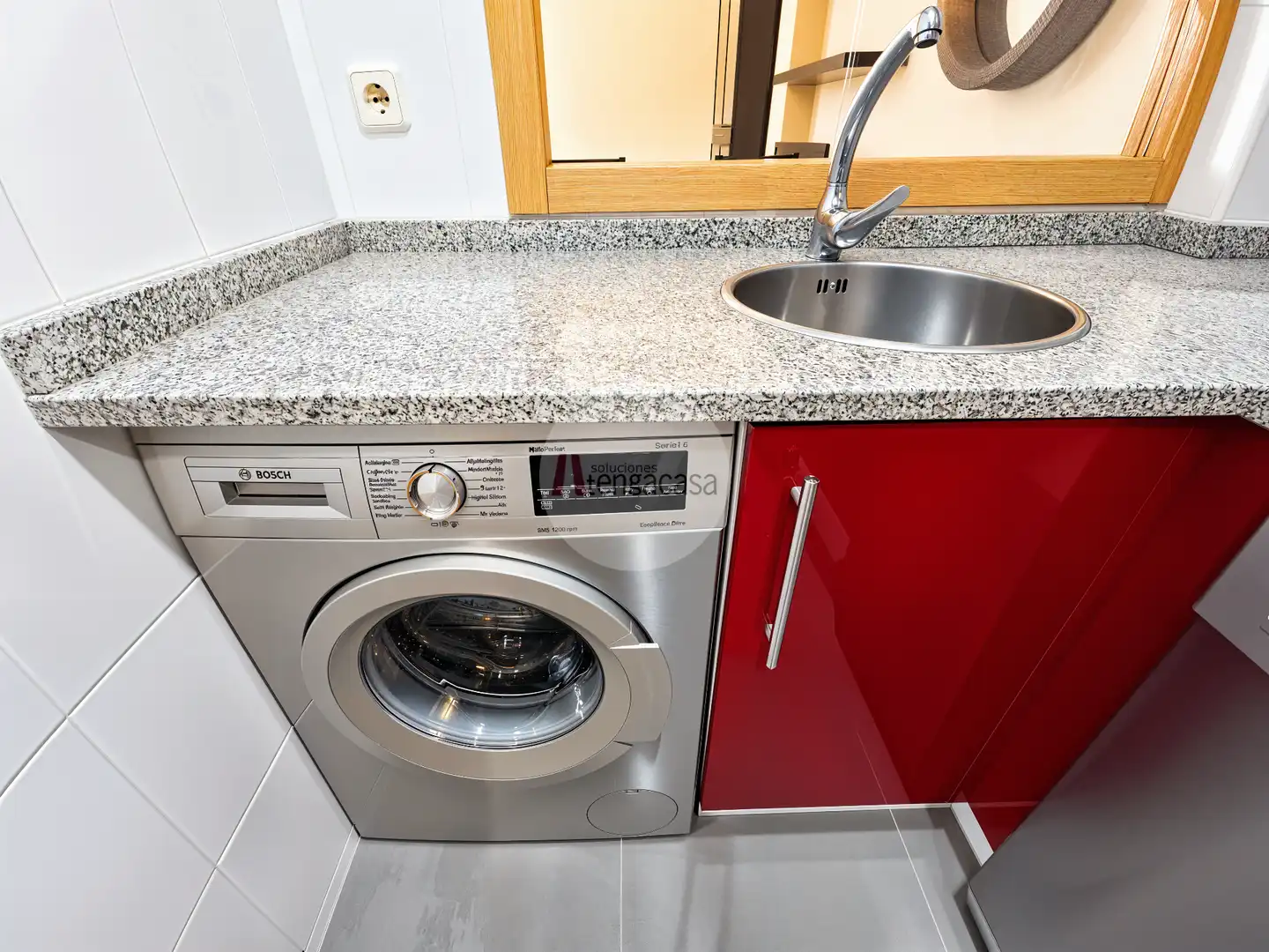Cocina de Piso de alquiler en Madrid con Aire acondicionado, Calefacción y Parquet