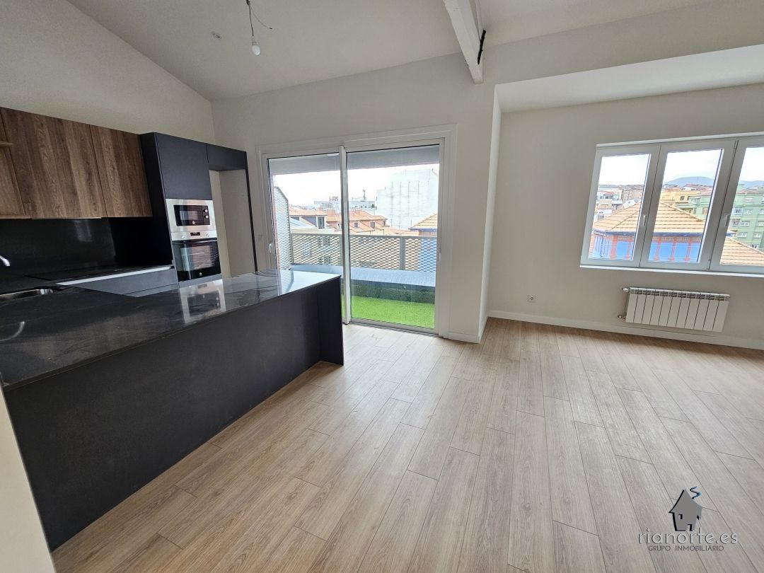 Kitchen of Flat for sale in Avilés  with Heating and Terrace