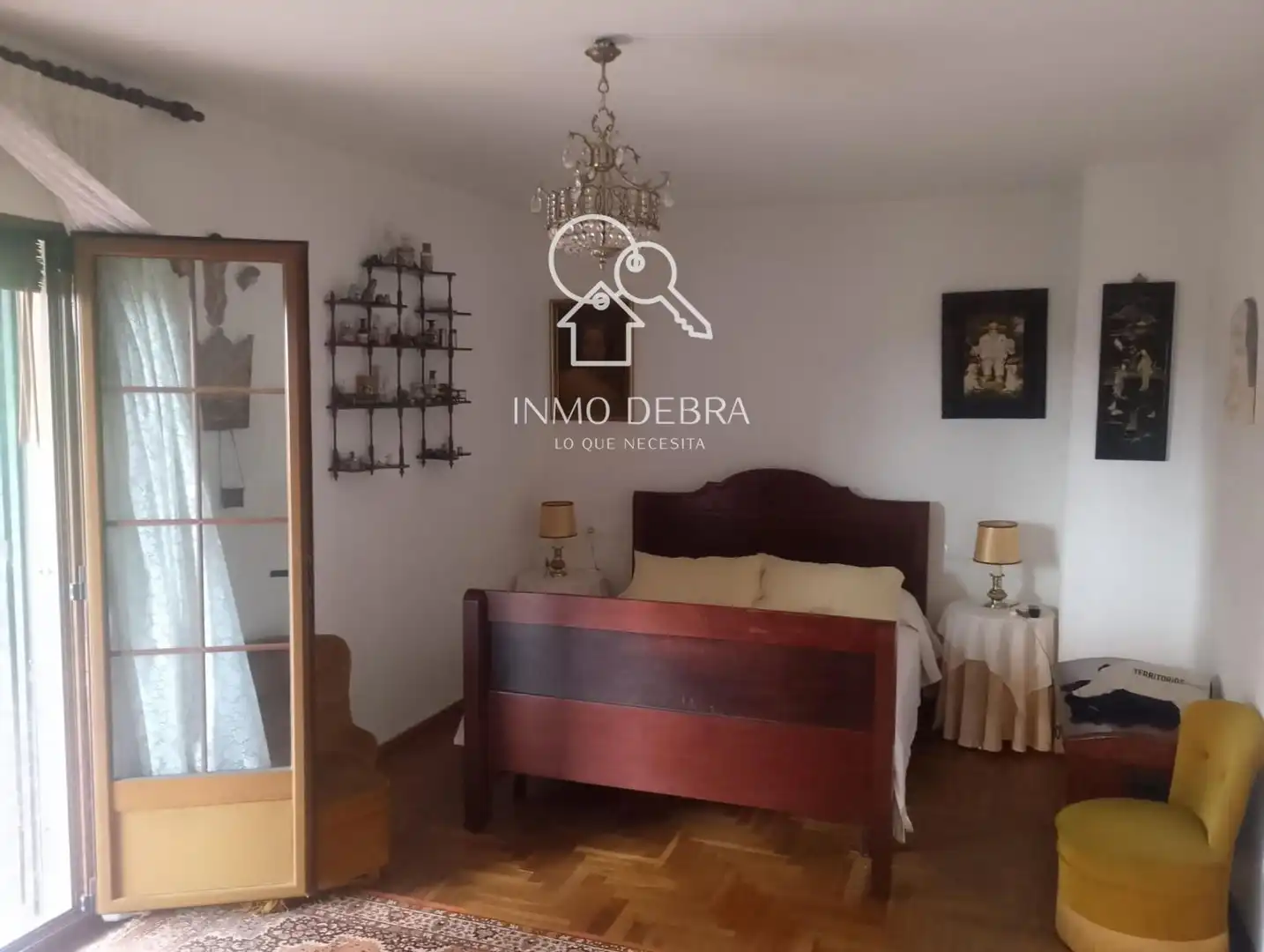 Schlafzimmer von Einfamilien-Reihenhaus zum Verkauf in Cudillero mit Heizung, Privatgarten und Terrasse