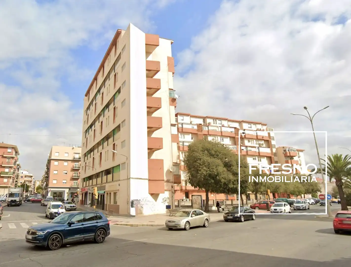 Vista exterior de Dúplex en venta en Huelva