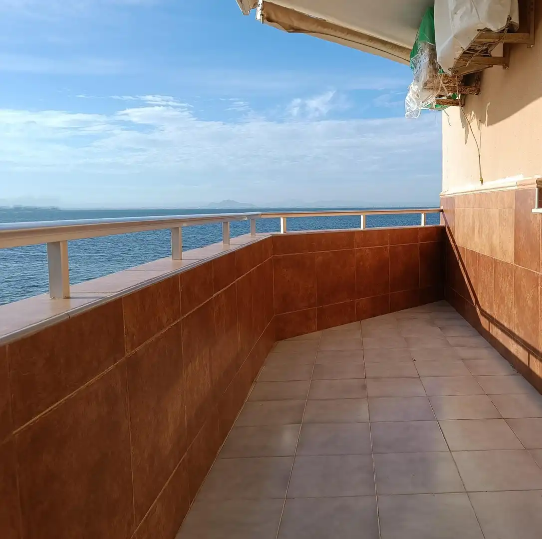 Terrasse von Wohnung zur Miete in La Manga del Mar Menor