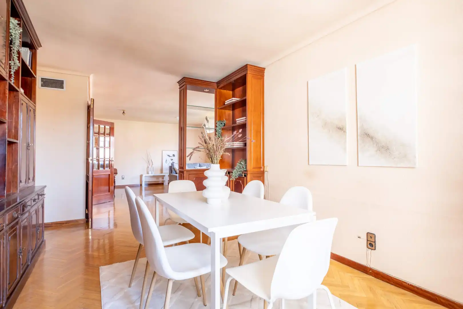 Dining room of Flat for sale in Zaragoza  with Air Conditioner, Heating and Terrace