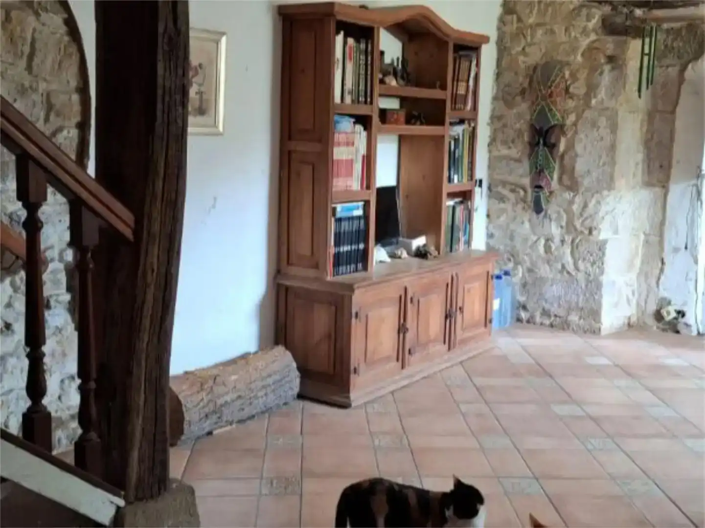 Sala d'estar de Casa adosada en venda en Riotuerto amb Balcó