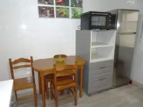 Kitchen of Flat for rent in Gijón   with Heating, Parquet flooring and Furnished