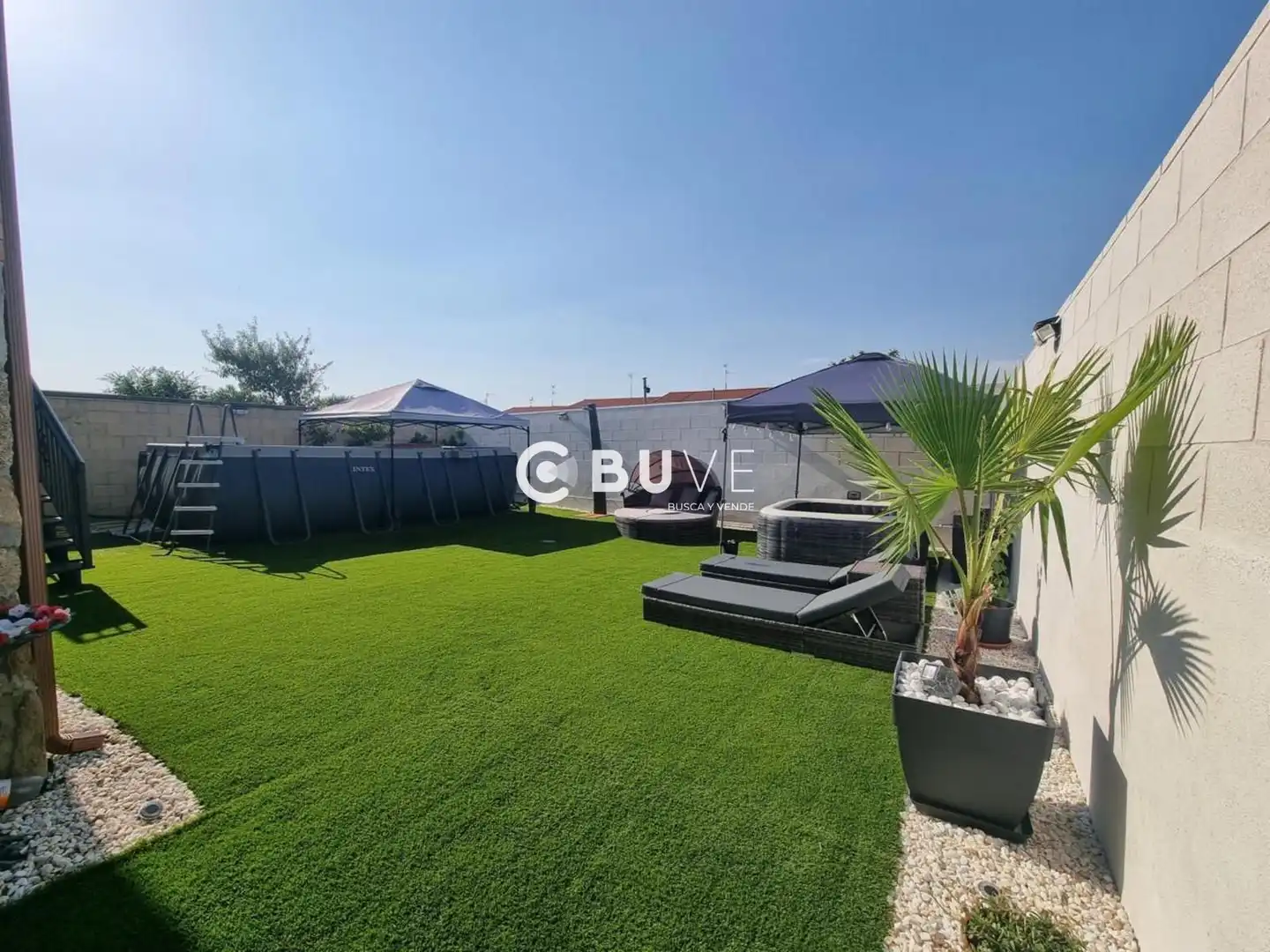 Jardín de Casa o chalet en venta en Hormigos, Toledo