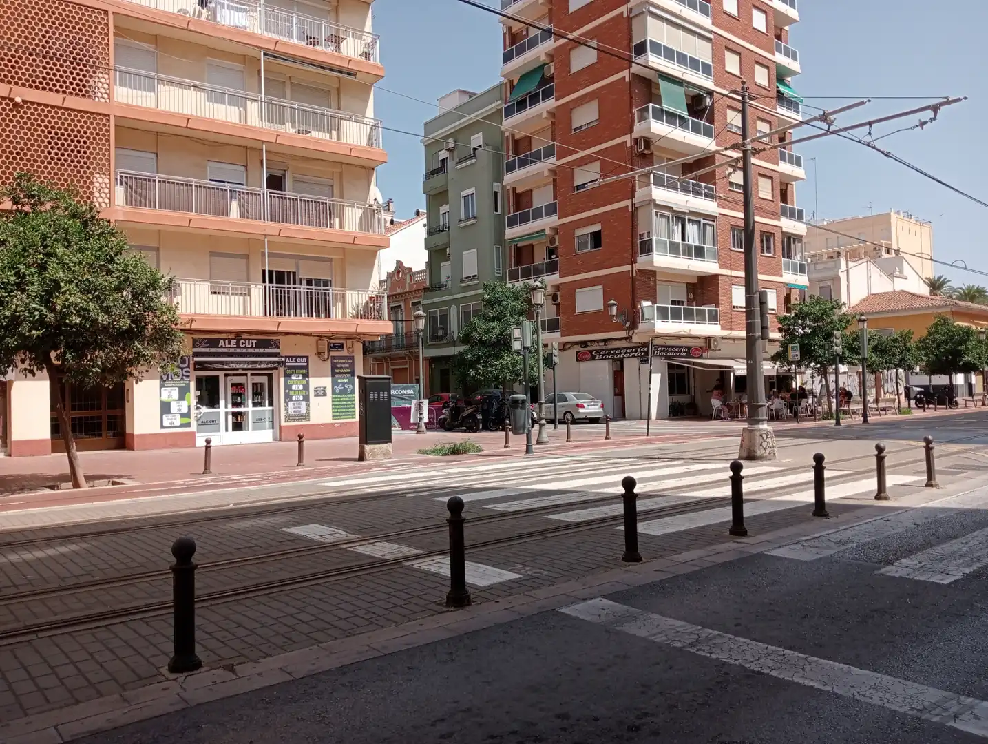 Vista exterior de Piso en venta en Valencia con Aire acondicionado, Amueblado y Horno