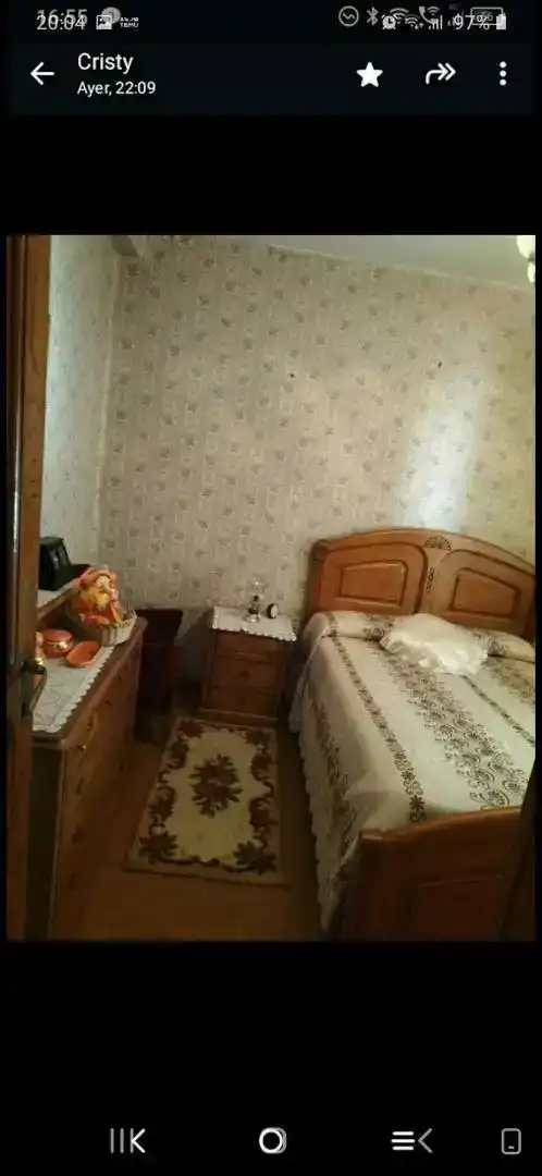 Habitación de Casa o chalet en venta en Villablino con Jardín privado, Trastero y Amueblado