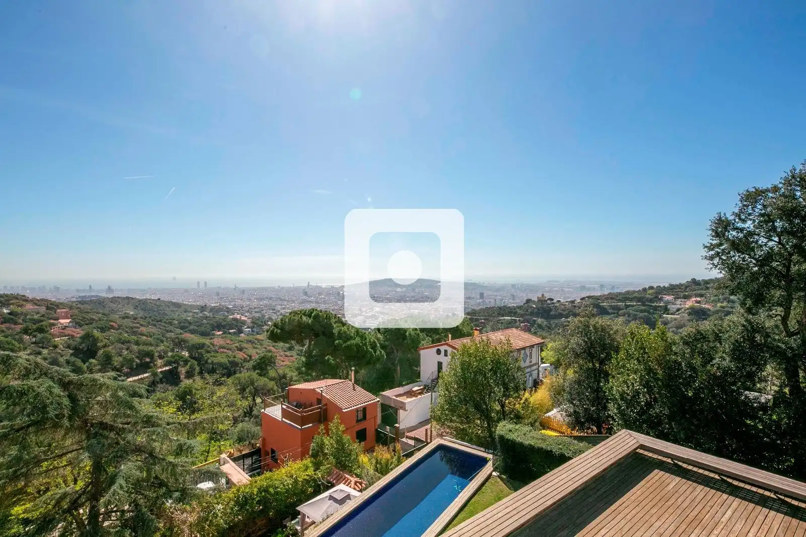 Jardí de Casa o xalet en venda en Barcelona amb Aire condicionat, Calefacció i Terrassa