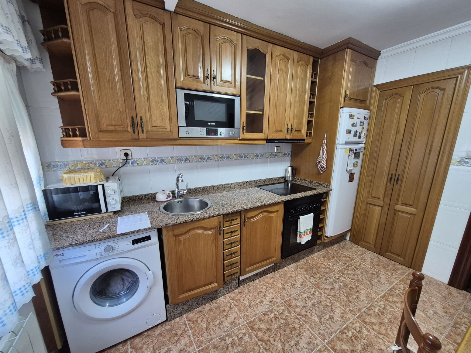 Kitchen of Flat for sale in Castrillón  with Heating