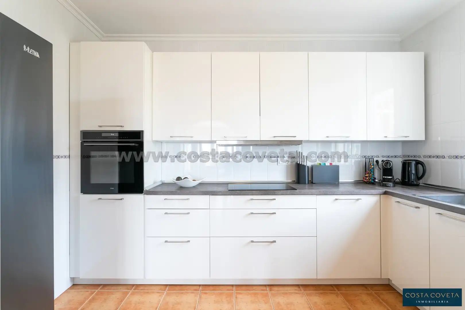 Kitchen of Houses for sale in El Campello  with Air Conditioner, Private garden and Terrace