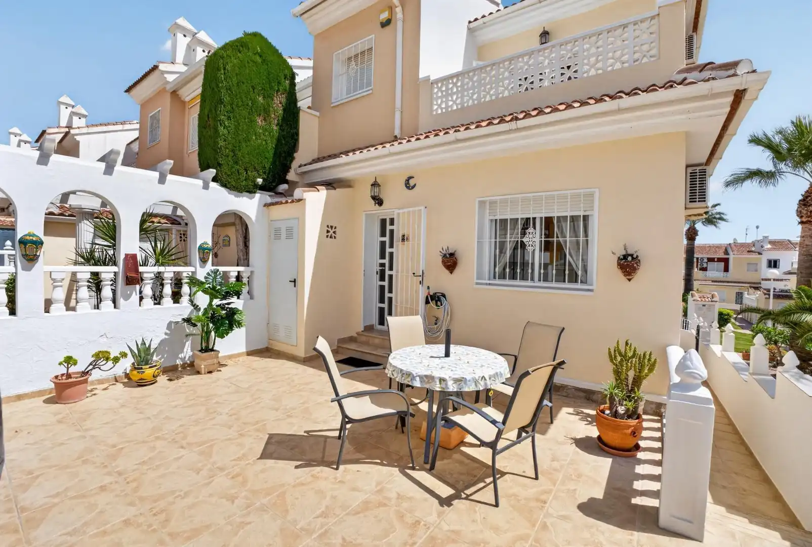Terraza de Casa adosada en venta en Rojales con Aire acondicionado, Jardín privado y Terraza