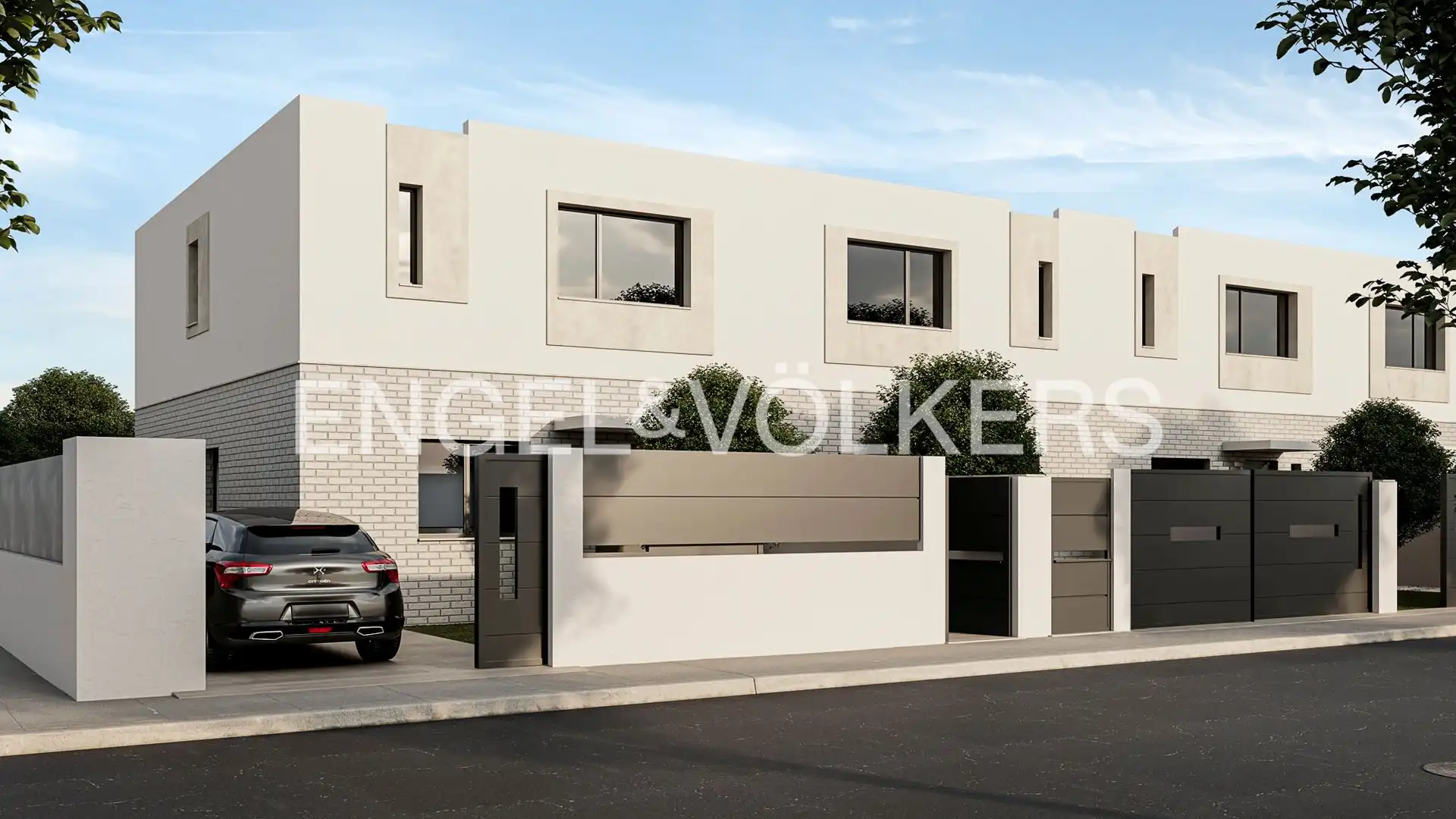 Vista exterior de Casa o chalet en venta en Cabanillas del Campo con Aire acondicionado, Calefacción y Jardín privado