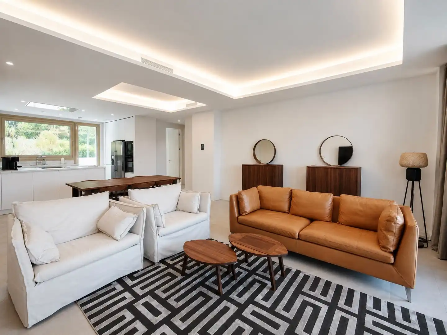 Sala d'estar de Apartament en venda en Marbella amb Aire condicionat, Terrassa i Traster