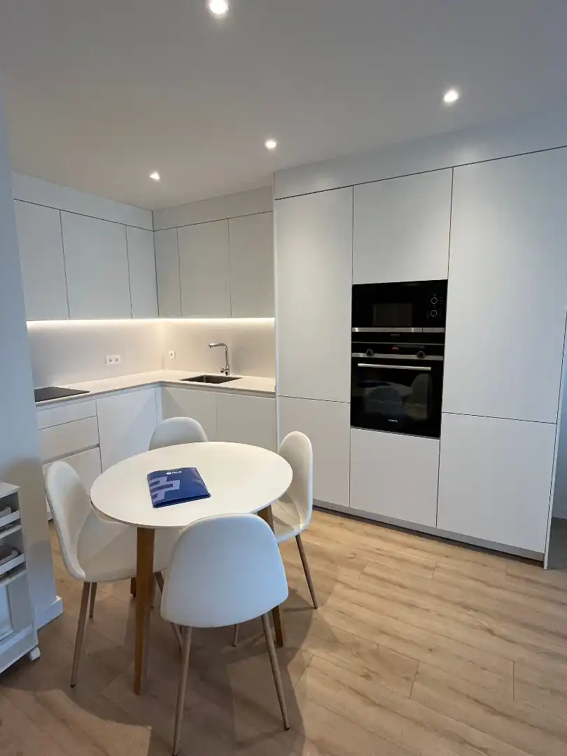 Kitchen of Flat for rent in Lleida  with Air Conditioner, Heating and Parquet flooring