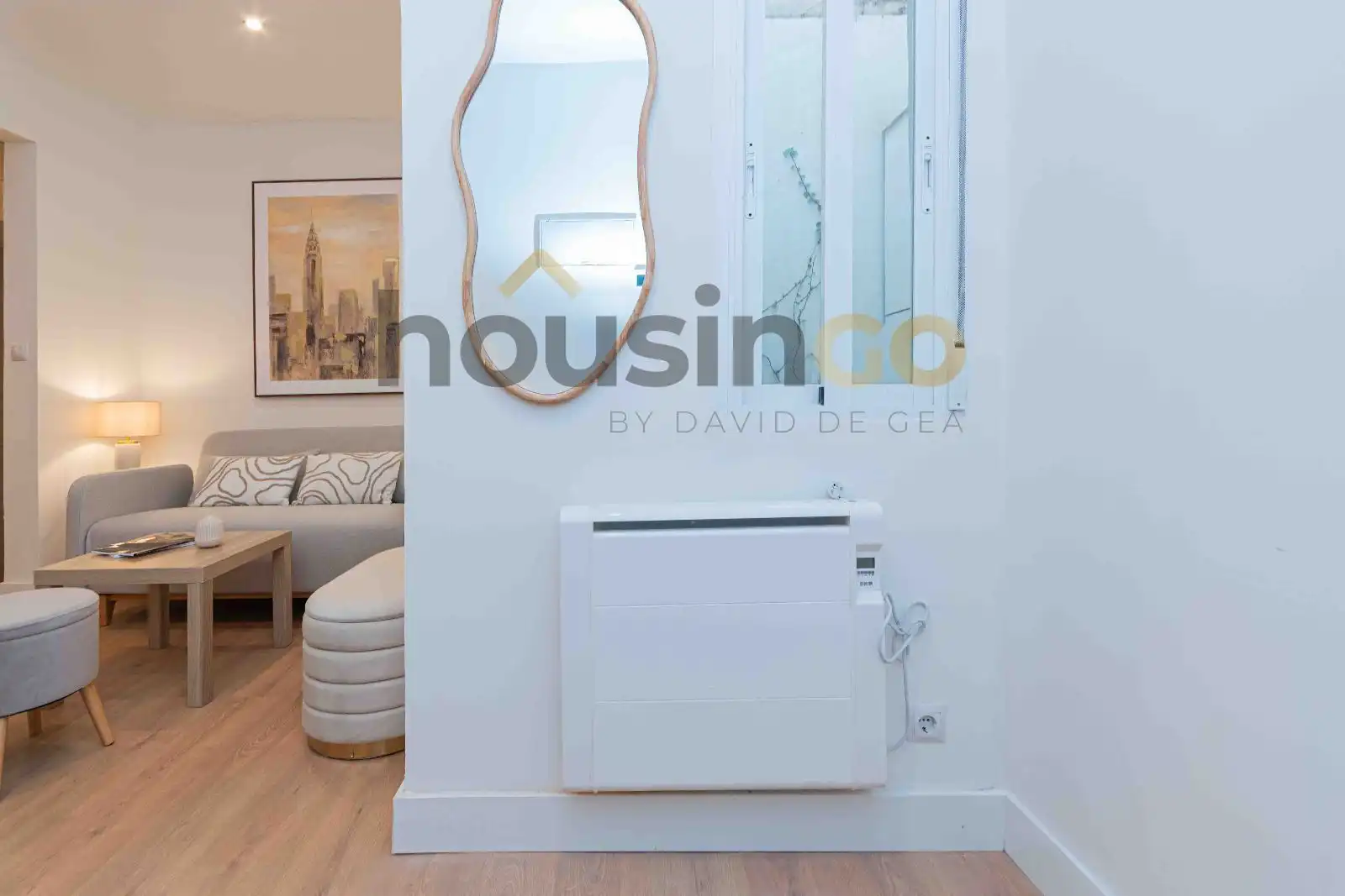Bedroom of Flat for sale in Madrid  with Heating, Parquet flooring and Terrace