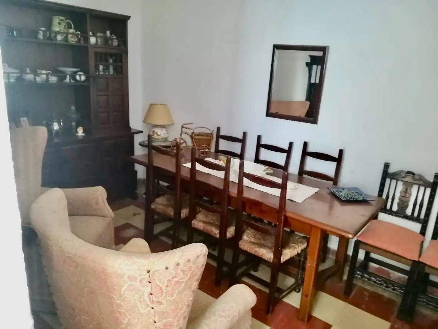 Menjador de Casa o xalet en venda en Tocina amb Aire condicionat, Jardí privat i Terrassa
