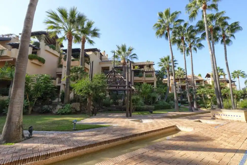 Exterior view of Apartments for rent in Marbella  with Air Conditioner, Terrace and Storage room
