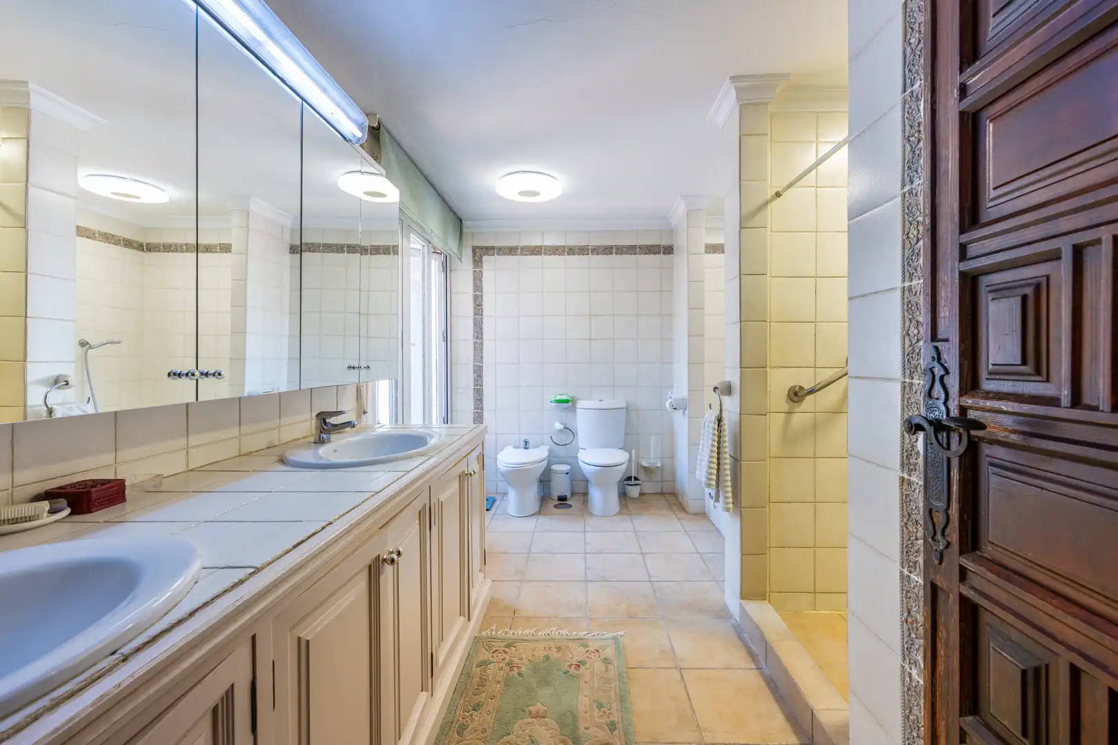 Bany de Casa o xalet en venda en Mijas amb Aire condicionat, Jardí privat i Terrassa