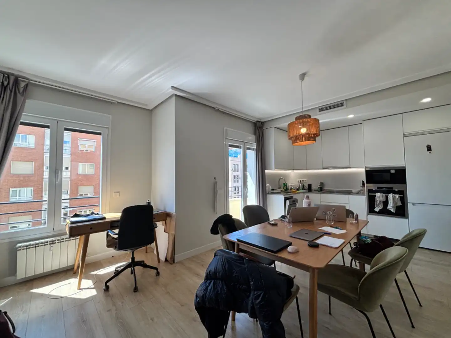 Wohnung zur Miete in Madrid mit Klimaanlage, Heizung und Möbliert