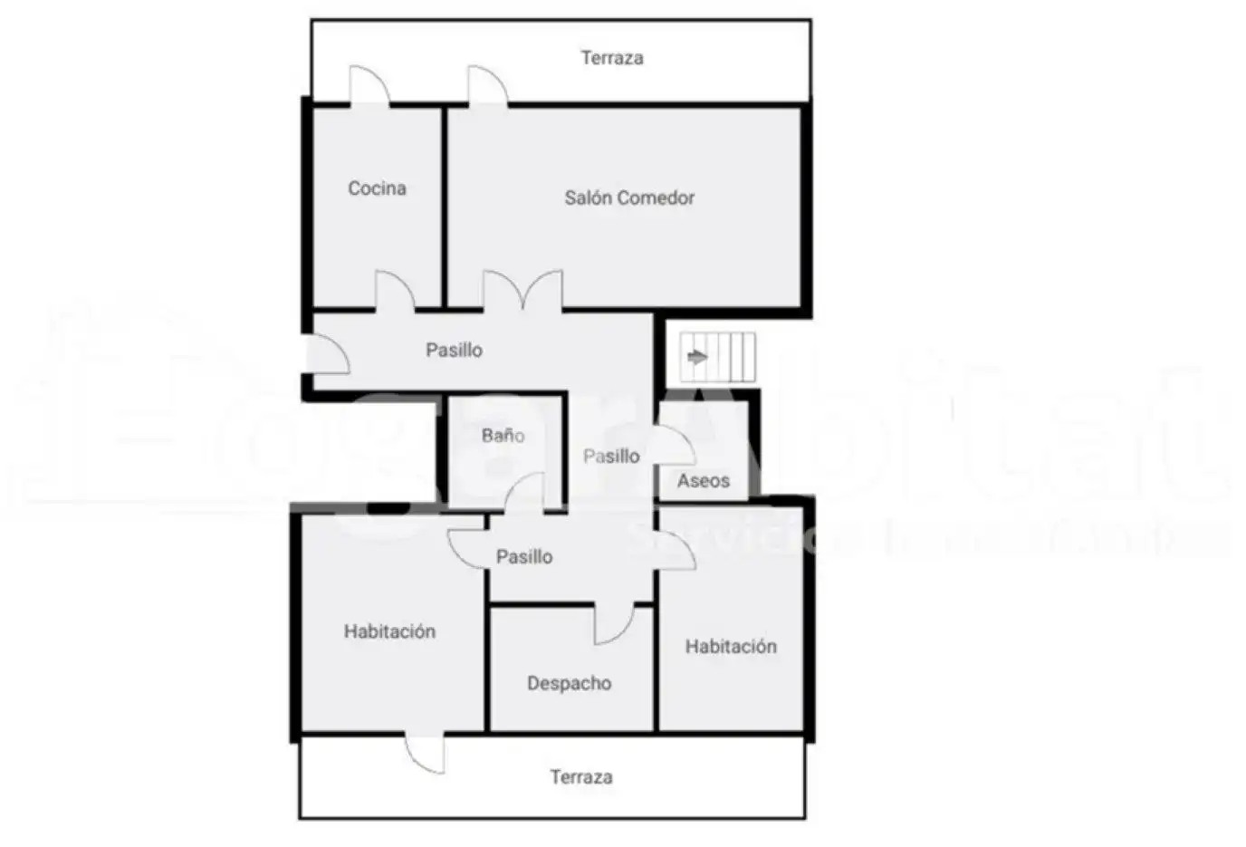 Penthouse with lift for sale in Calle CARINYENA, imagen 64