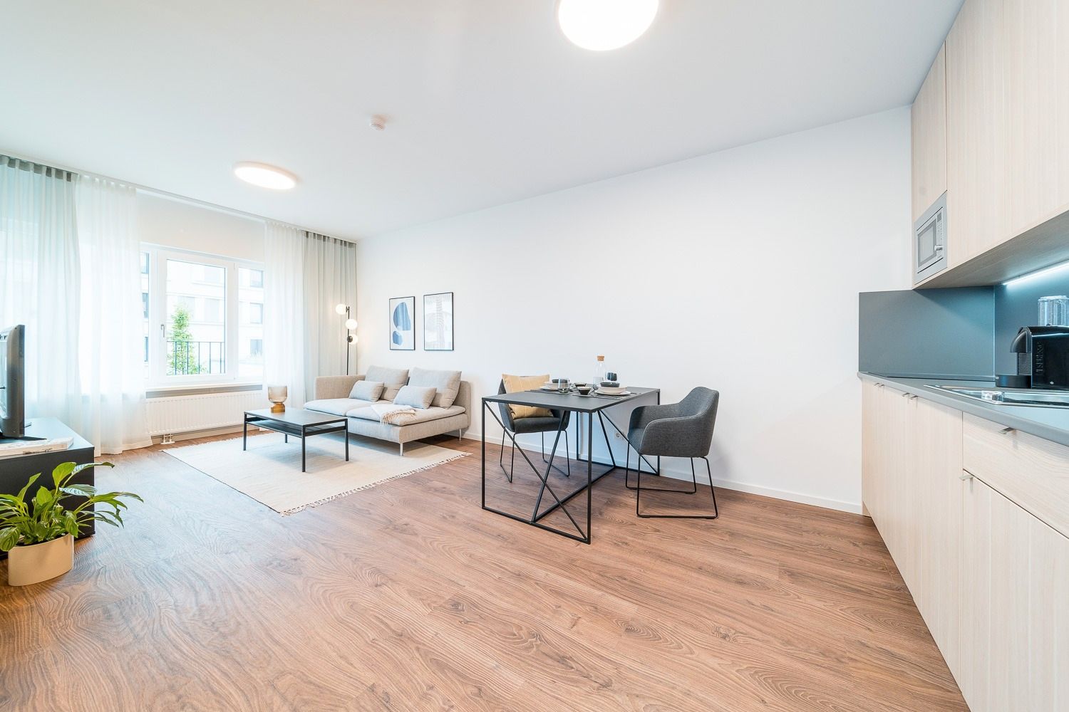 Living room of Flat to rent in Fuenlabrada  with Furnished, Pets allowed and Internet