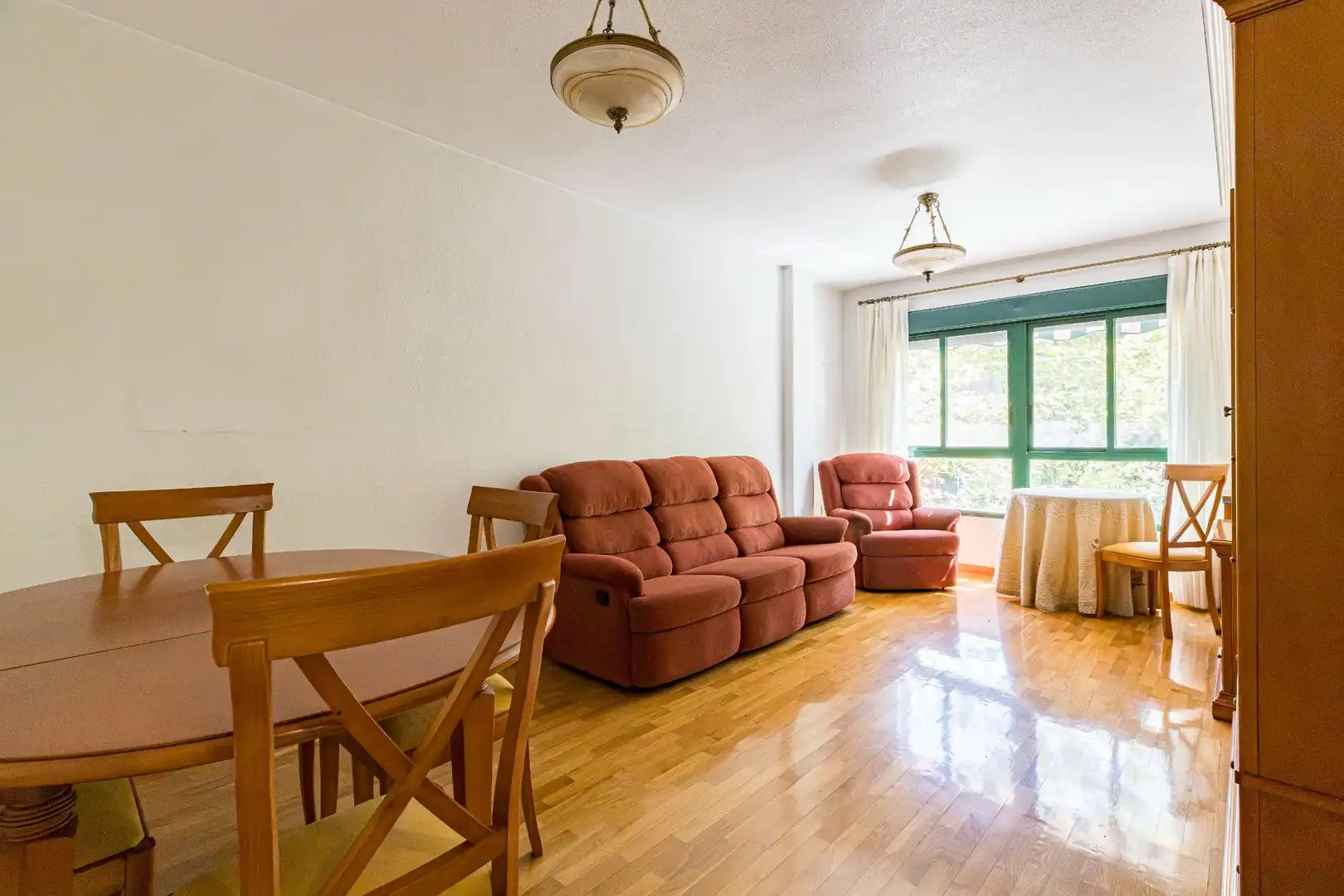 Sala de estar de Piso en venta en Murcia con Aire acondicionado, Parquet y Trastero