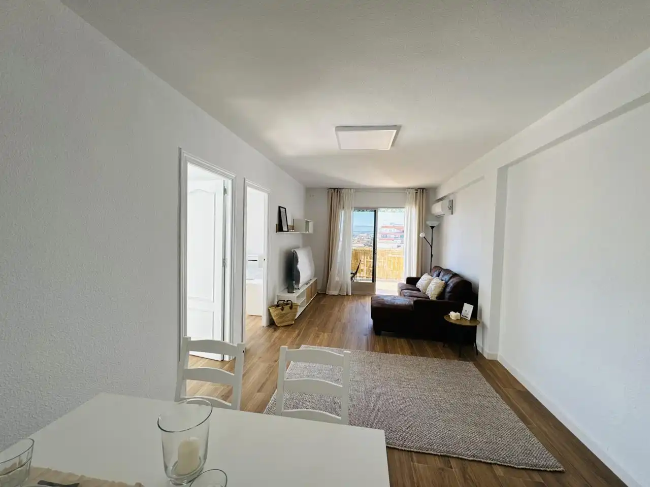 Sala d'estar de Àtic de lloguer en Granada