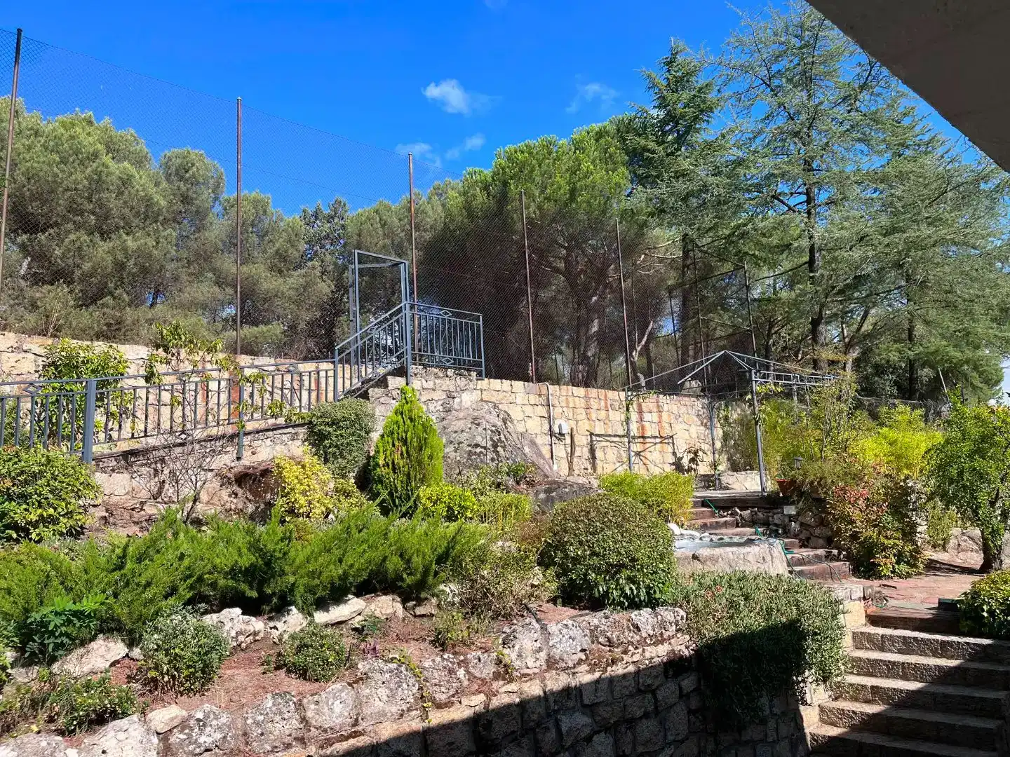 Jardín de Casa o chalet en venta en Galapagar con Aire acondicionado, Piscina y Balcón