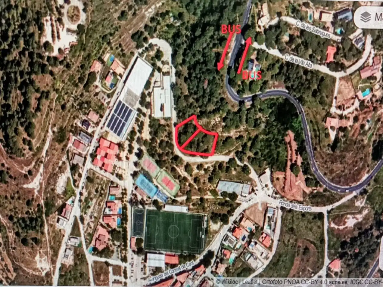 Wohnbaugrundstück zum Verkauf in Carrer Ronda dels Esports 5C