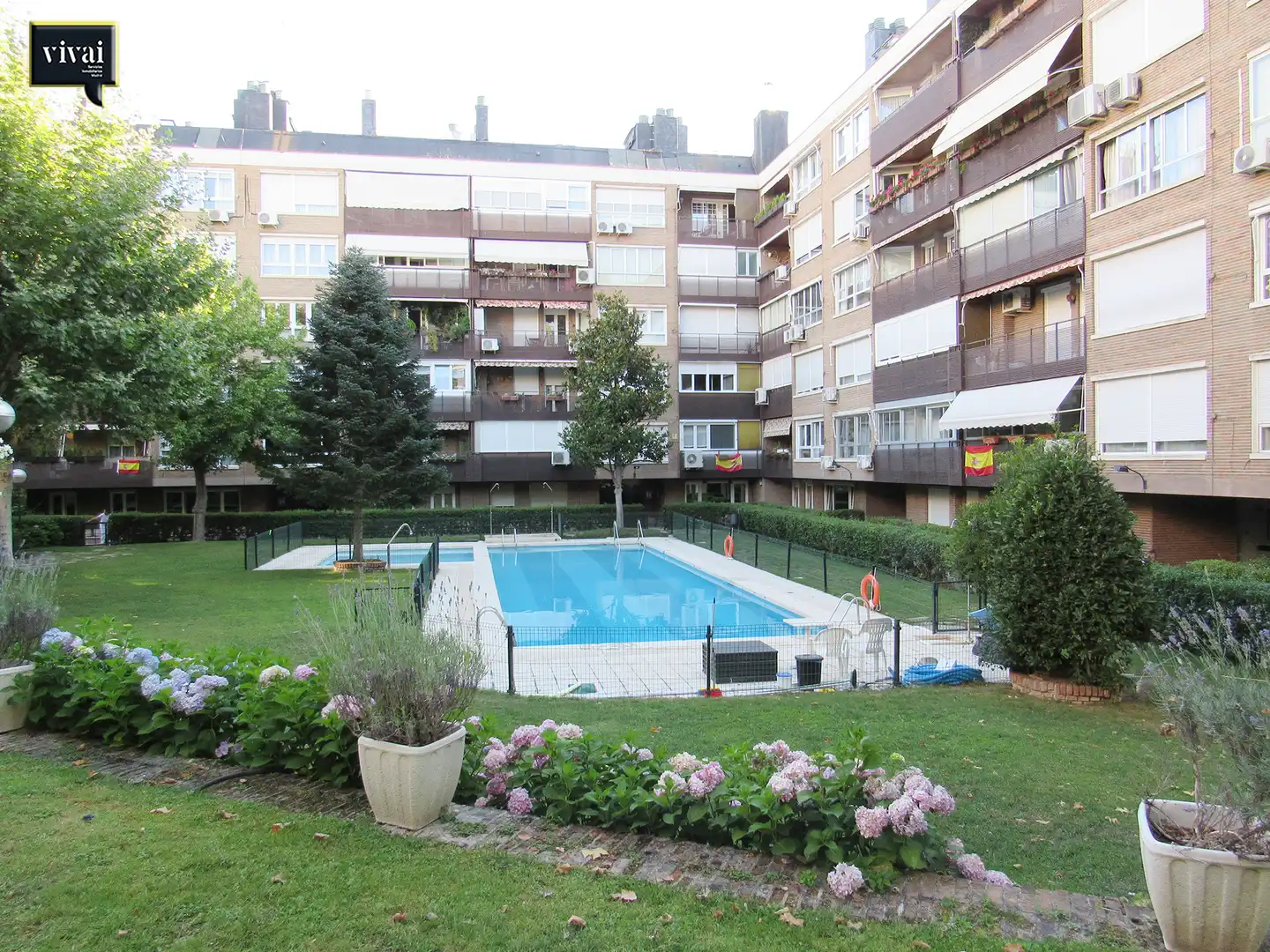 Piscina de Piso en venta en Madrid con Aire acondicionado, Calefacción y Parquet