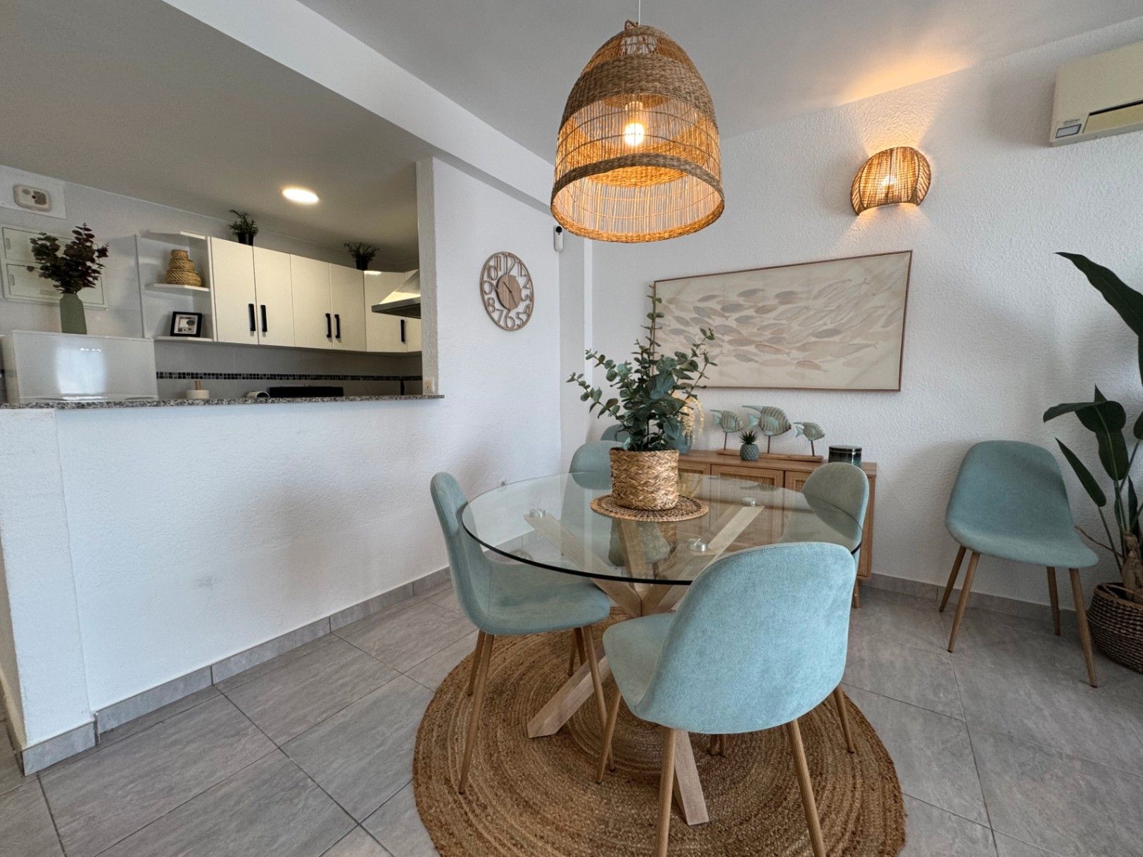 Menjador de Apartament en venda en Moraira amb Aire condicionat, Calefacció i Terrassa
