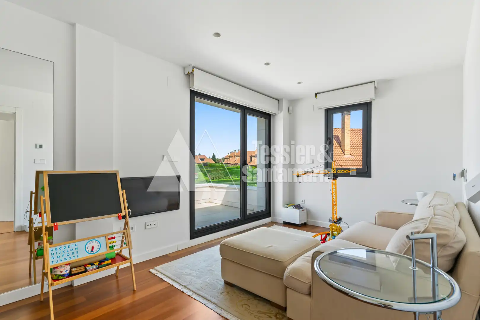 Sala de estar de Casa o chalet en venta en Gijón  con Calefacción, Jardín privado y Terraza